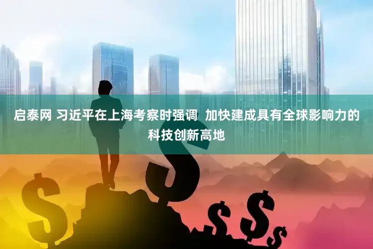 启泰网 习近平在上海考察时强调  加快建成具有全球影响力的科技创新高地