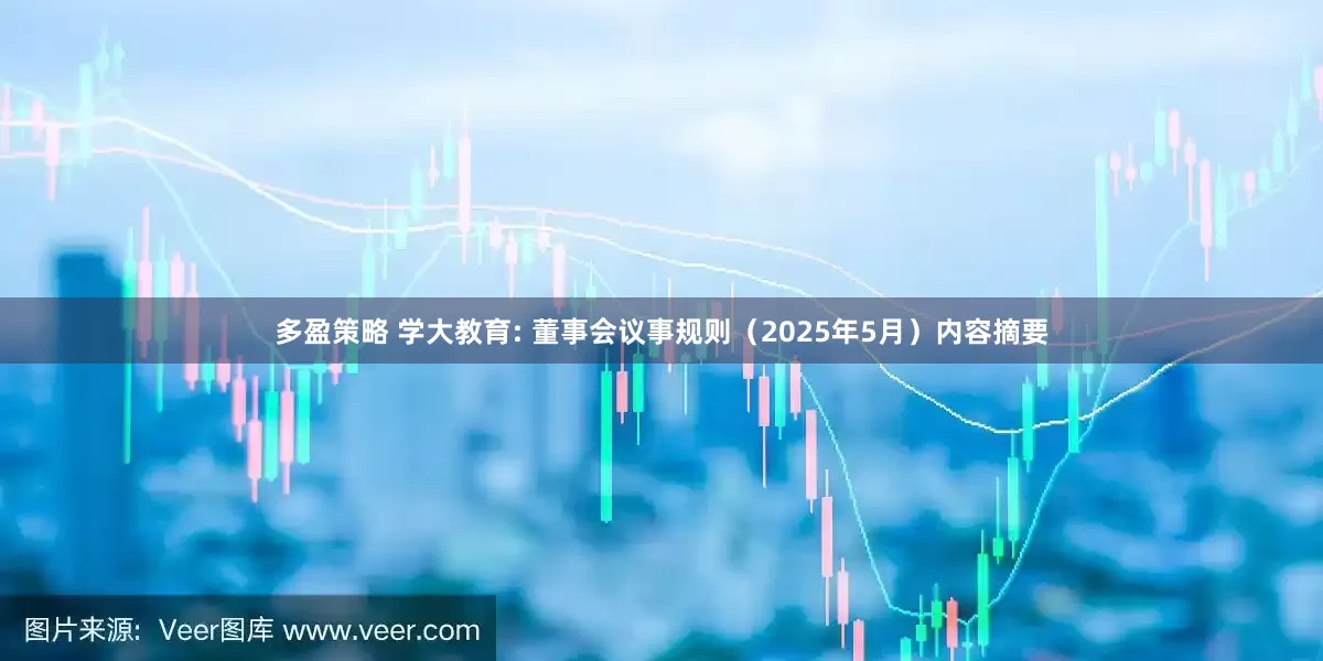 多盈策略 学大教育: 董事会议事规则（2025年5月）内容摘要