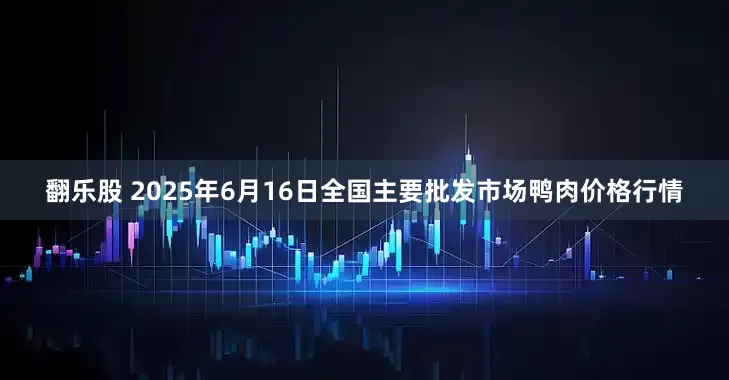 翻乐股 2025年6月16日全国主要批发市场鸭肉价格行情